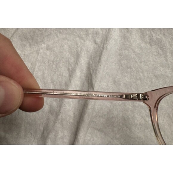 Warby Parker Eyeglasses Sadie N 625 46-19-140 Pink FRAMES ONLY - Picture 7 of 9